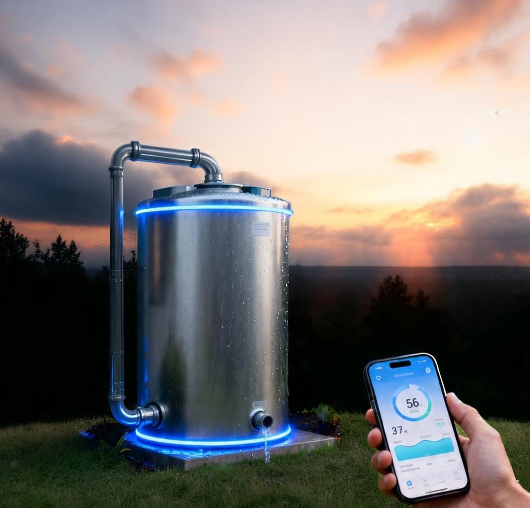 Solar Drip Irrigation - closeup